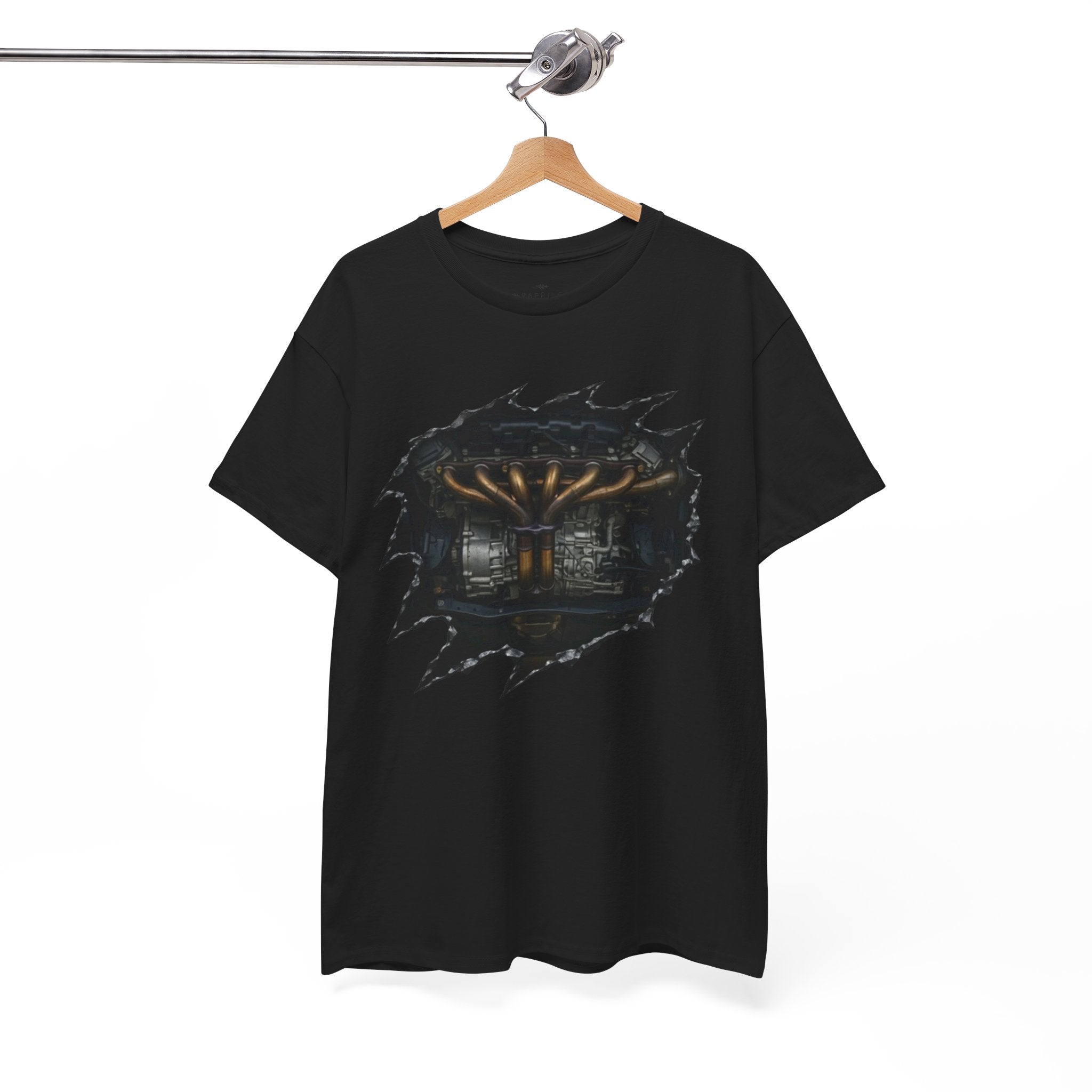 Forest Cabin Ripped— Vintage Night Woods