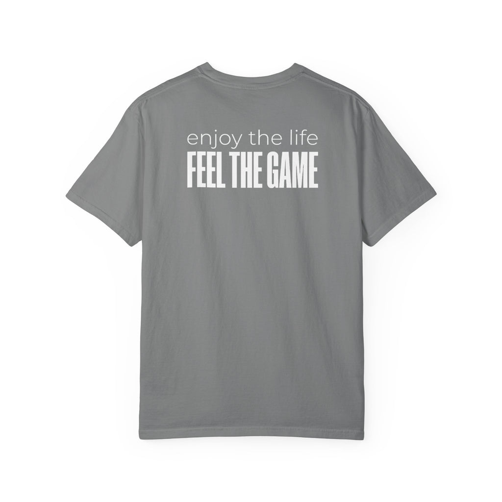 Feel The Game T-Shirt - Minimalist  Unisex Black Streetwear Shirt Casual Lifestyle Fashion Top
