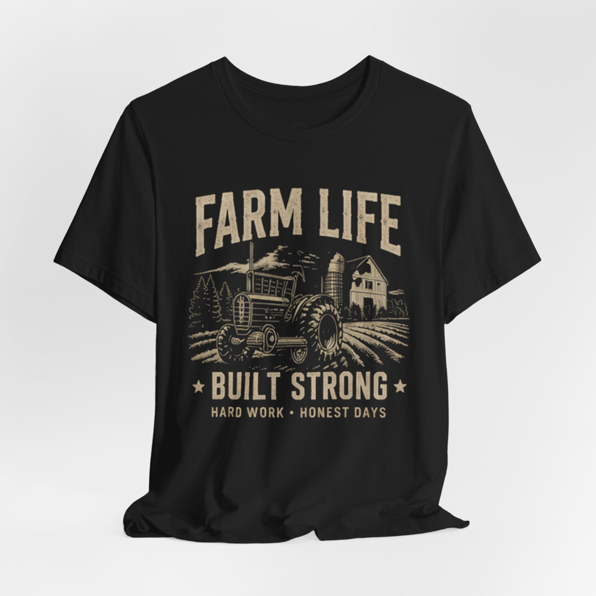 Farm Life T-Shirt – Vintage Tractor Shirt, Farmer Life Tee, Country Living Shirt, Farming Gift Idea