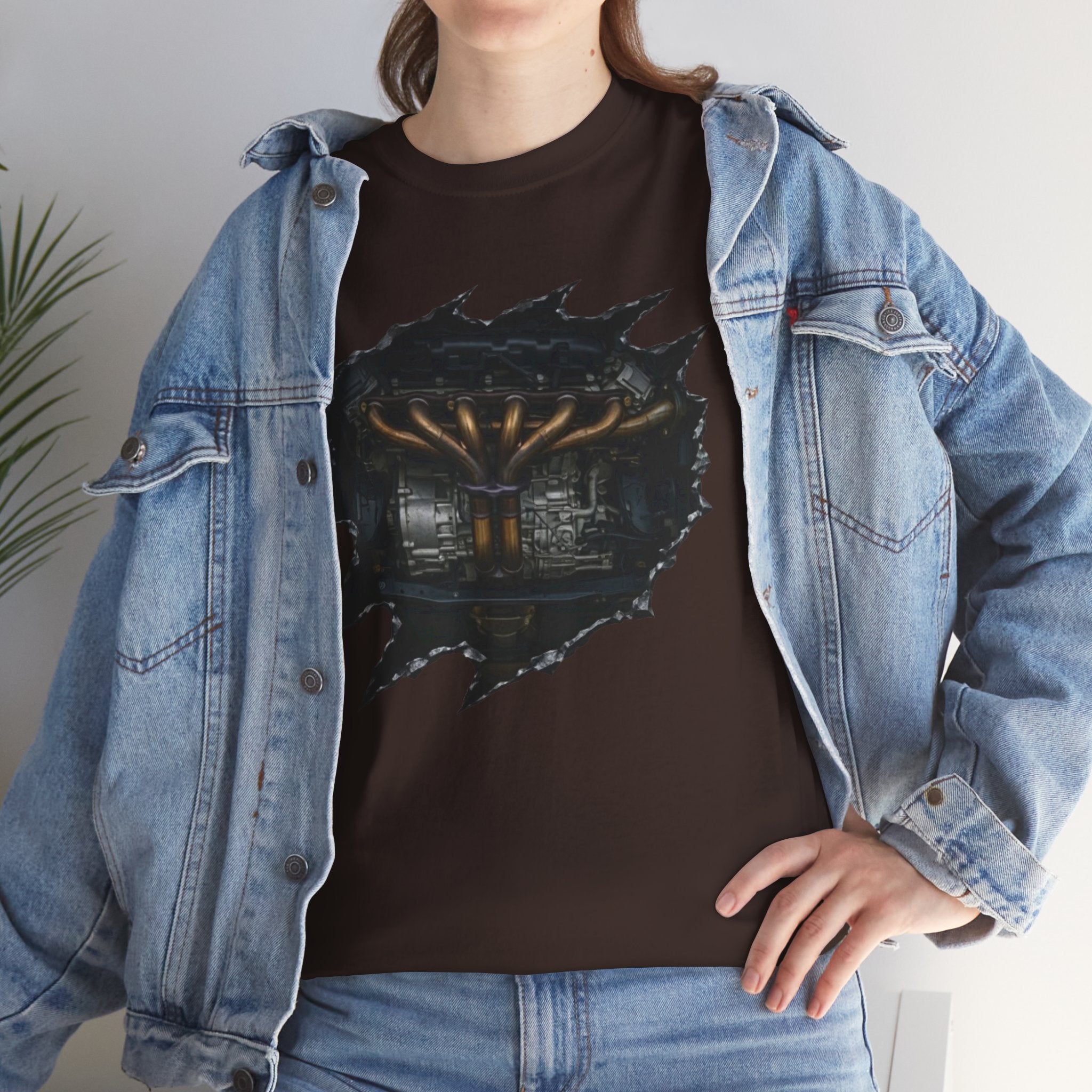 Forest Cabin Ripped— Vintage Night Woods