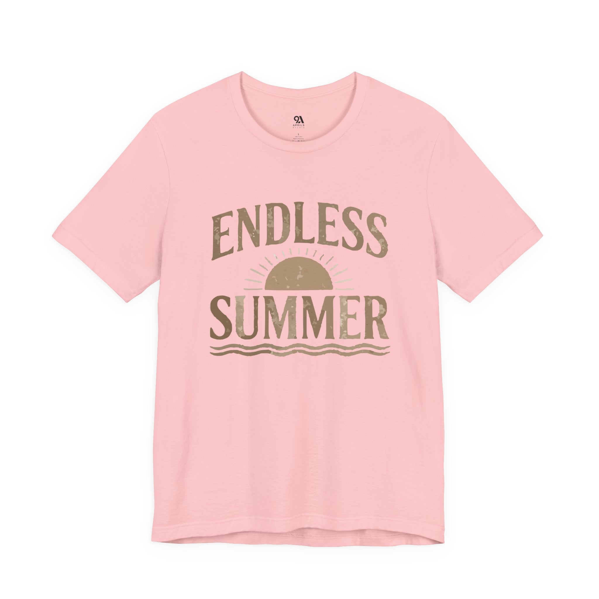 Endless Summer T-Shirt | Vintage Sun & Waves Graphic Tee – Retro Beach Shirt, Coastal Summer Outfit