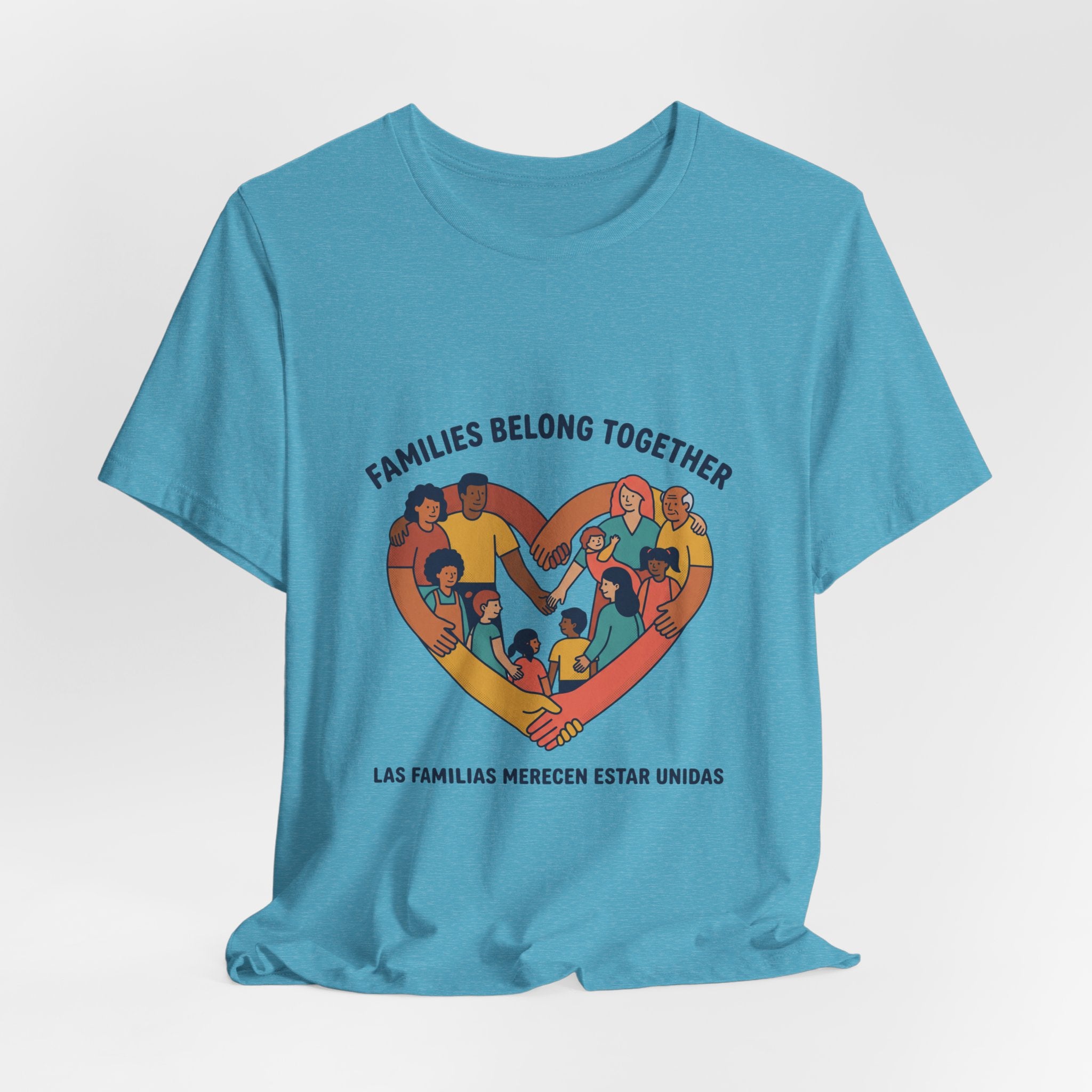 Families Belong Together Tee | family unity, solidaridad, immigrant rights