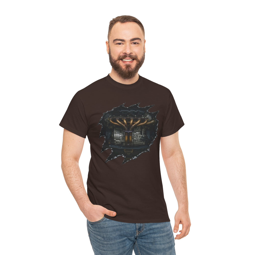 Forest Cabin Ripped— Vintage Night Woods