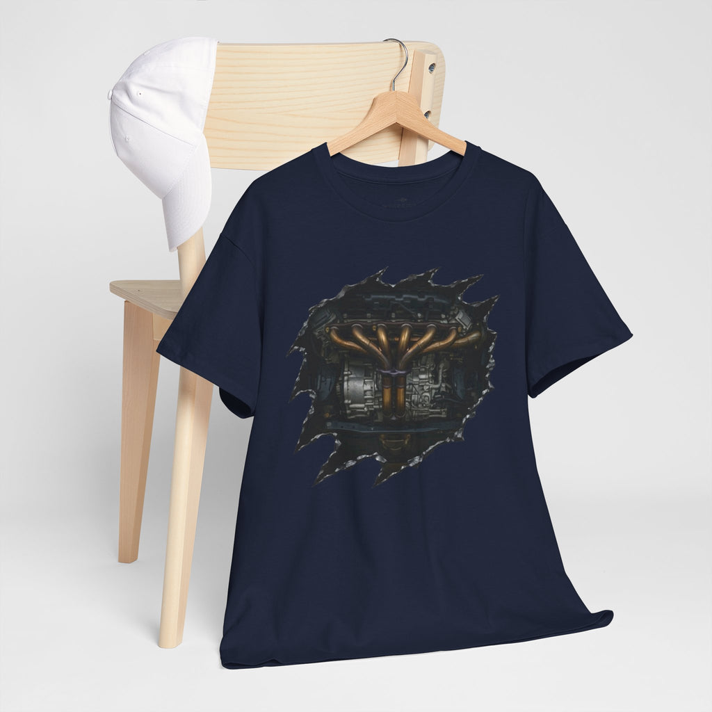 Forest Cabin Ripped— Vintage Night Woods