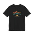 Slow Summer Club Black T-Shirt - Unisex Relaxed Fit Beach Tee